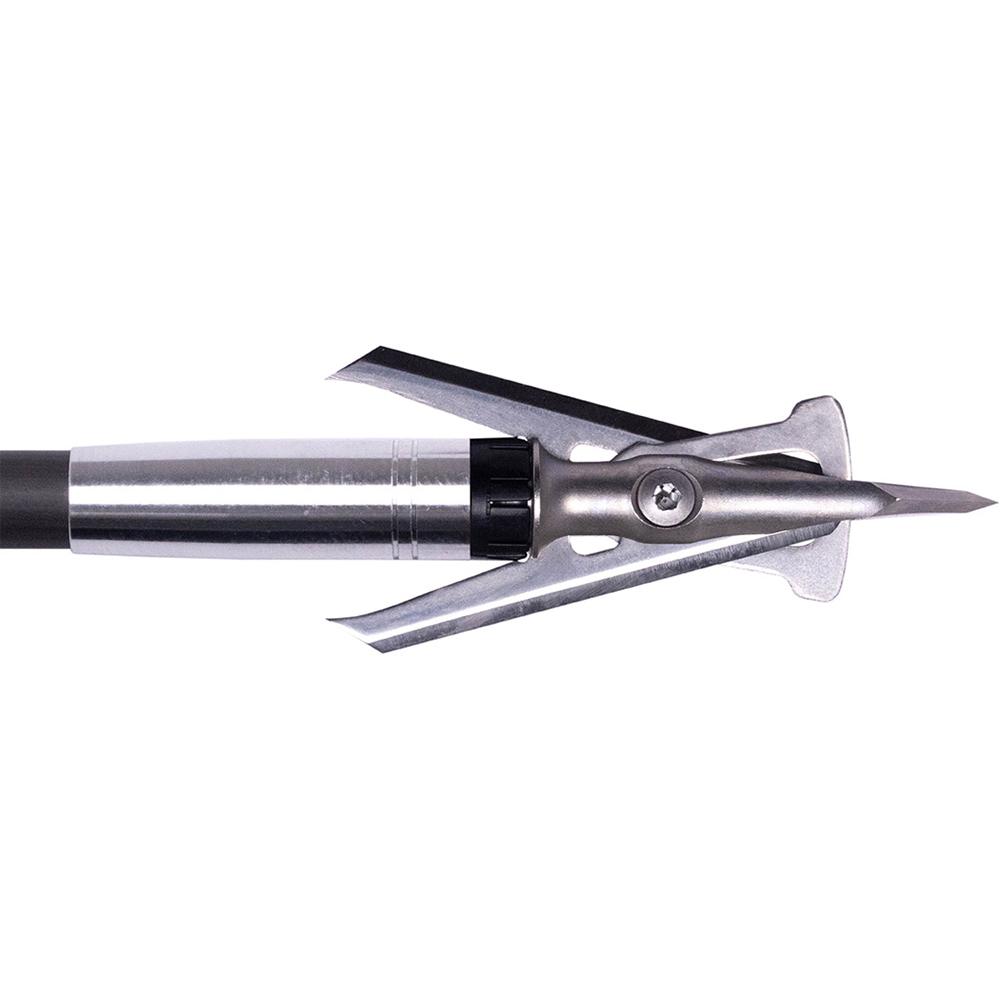 Rage Hypo 2 +P  Broadheads 100 gr 1.75" 4/ct Picture of Feradyne Outdoors Rage Hypo 2 +P 100gr 1.75'' 4pk