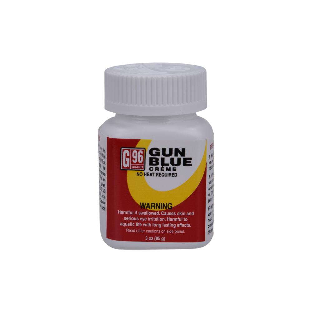 G96 Gun Blue Creme 3 oz. Bottle Picture of G96 Products Company Inc. G96 GUN BLUE CREME (3 OZ.)