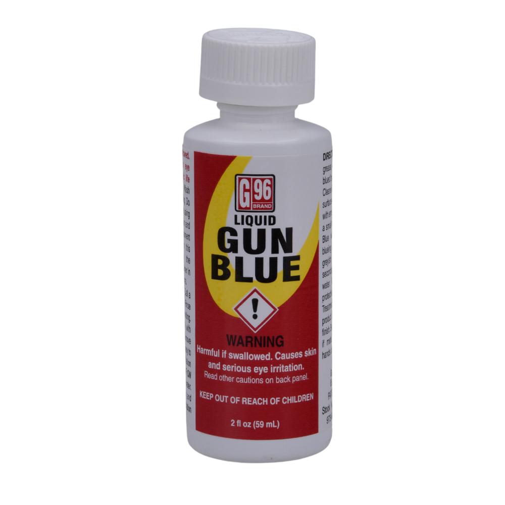 G96 Liquid Gun Blue 2 oz. Bottle Picture of G96 Products Company Inc. G96 LIQUID GUN BLUE (2 OZ.)