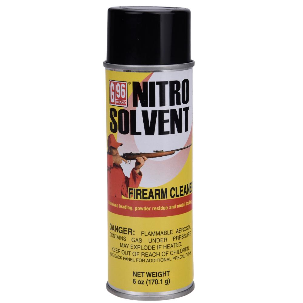 G96 Nitro Solvent Firearm Cleaning 6 oz. Aerosol Picture of G96 Products Company Inc. G96 NITRO SOLVENT AEROSOL