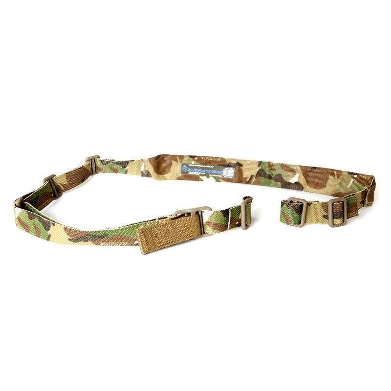 Blue Force Gear Vickers Padded Sling with Plastic Hardware Multicam Picture of Blue Force Gear PADDED VICKERS COMBAT APPLICATIONS SLING NYLON ADJUSTER & HDW MULTICAM