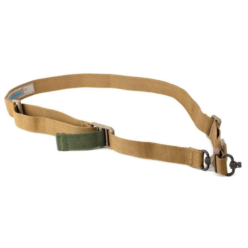 Blue Force Gear Vickers 221 Sling Red Swivel Padded Coyoted Brown Picture of Blue Force Gear VICKERS PADDED 2-TO-1 SLING RED SWIVEL MOLDED ACETAL ADJUST & HARDWR COYBWN