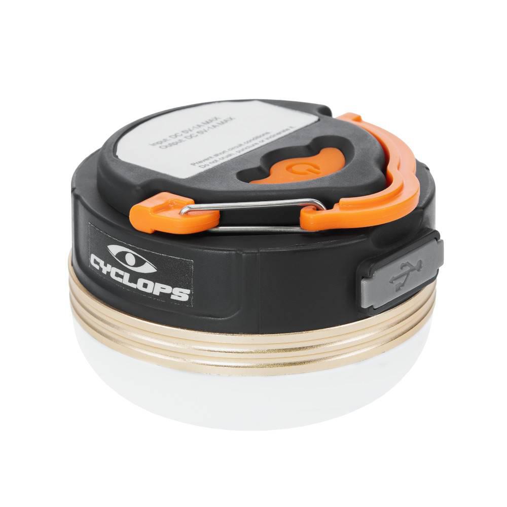 Cyclops Clipmate Lantern and Power Bank 200 Lumen Black Picture of Gsm CYCLOPS CLIPMATE