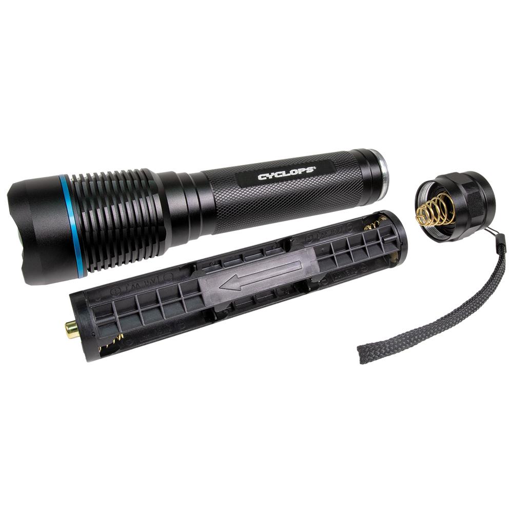 Cyclops Brontes 2K Flashlight 2000 Lumens Picture of Gsm Cyclops Brontes 2K - 2000 Lumen Flashlight