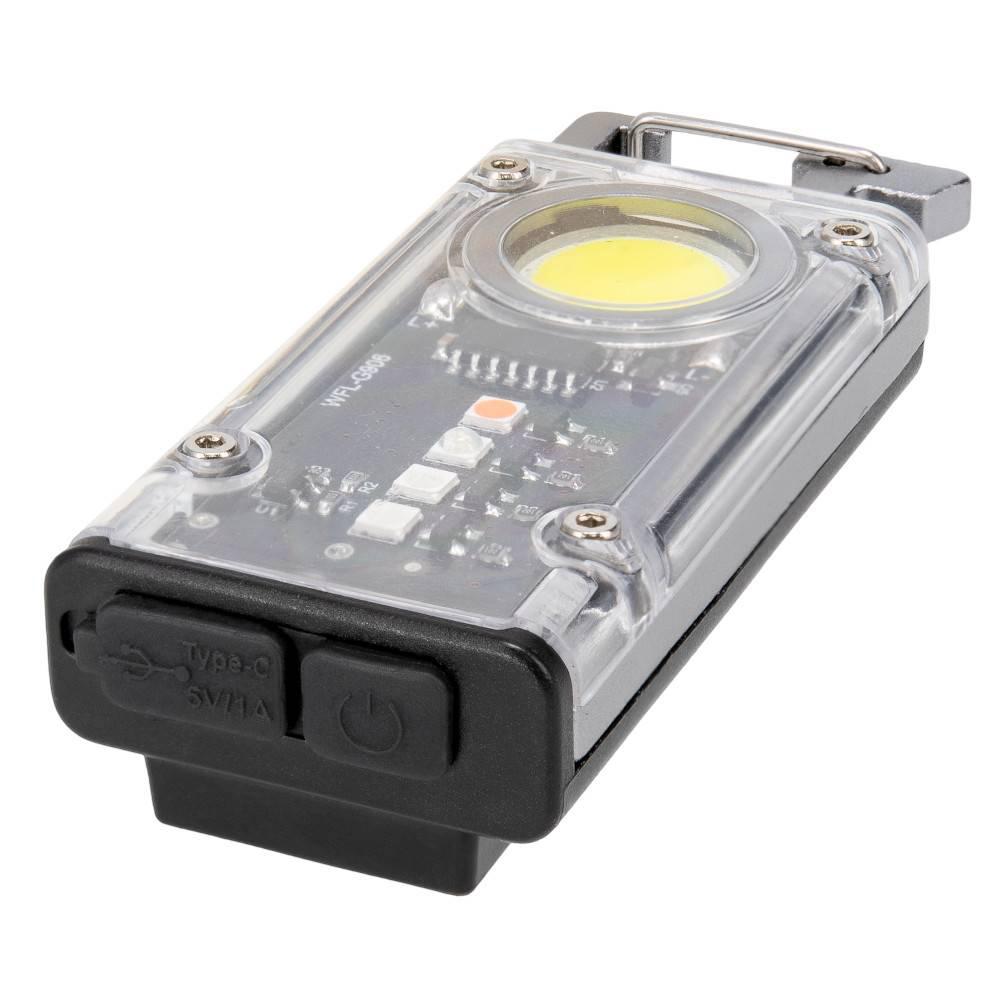 Cyclops Flash Clip Flashlight 300 Lumen Picture of Gsm CYCLOPS FLASH CLIP