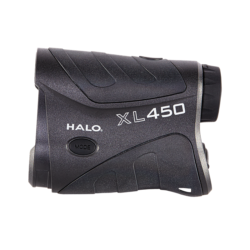 Halo XL450 6x Rangerfinder 450/yd with Angle Intel Auto Acquisition - Black Picture of Gsm XL450/450 YARD RANGE/6X MAGNIFICATION/ANGLE INTEL/AUTO ACQUISITION - BLACK
