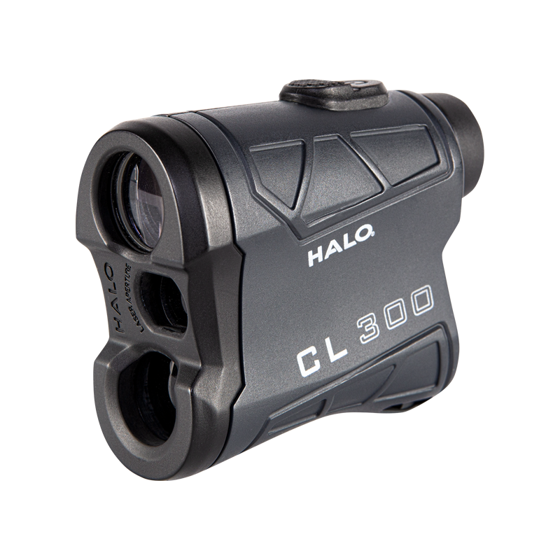 Halo CL300-20 5x Rangefinder 300/yds Tree / Max 500/yds Target - Black Picture of Gsm CL300-20/300 YD RANGE TO TREE/MAX 500 YARDS TO TARGET/5X MAG - BLACK