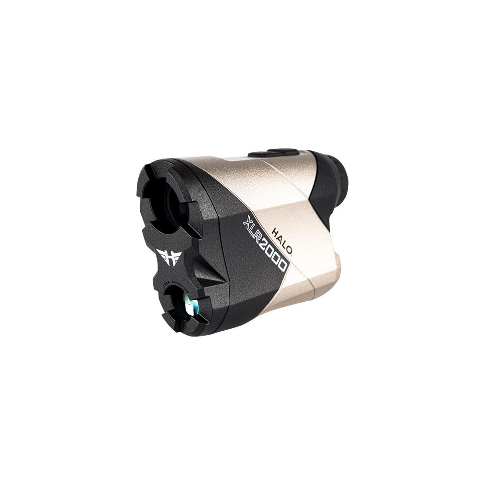 Halo XLR2000 6x Rangefinder 2000/yd with Angle Intel Auto Acquisition - Black/White Picture of Gsm XLR2000/2000 YARD RANGE / 6X MAG/ANGLE INTEL/RED OLED - BLACK/WHITE