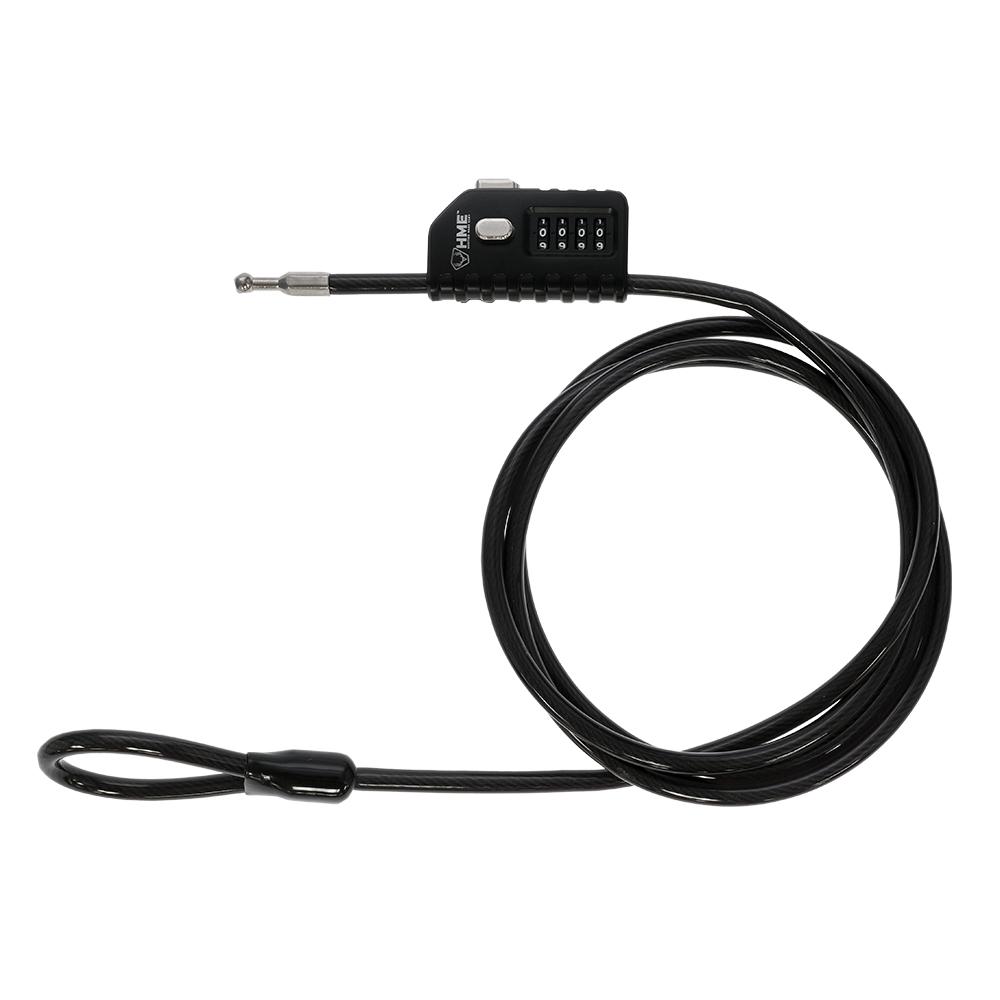 HME Combination Cable Lock Picture of Gsm COMBINATION CABLE LOCK