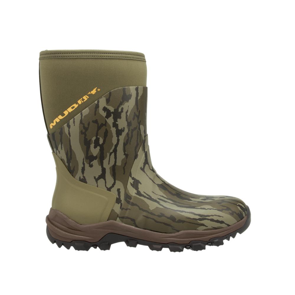 Muddy DV8 13" Non-Insulated Boots Mossy Oak Bottomland Size 13D Picture of Gsm MUDDY 13in NON-INSULATED BOOT / MOBL / SIZE 13D
