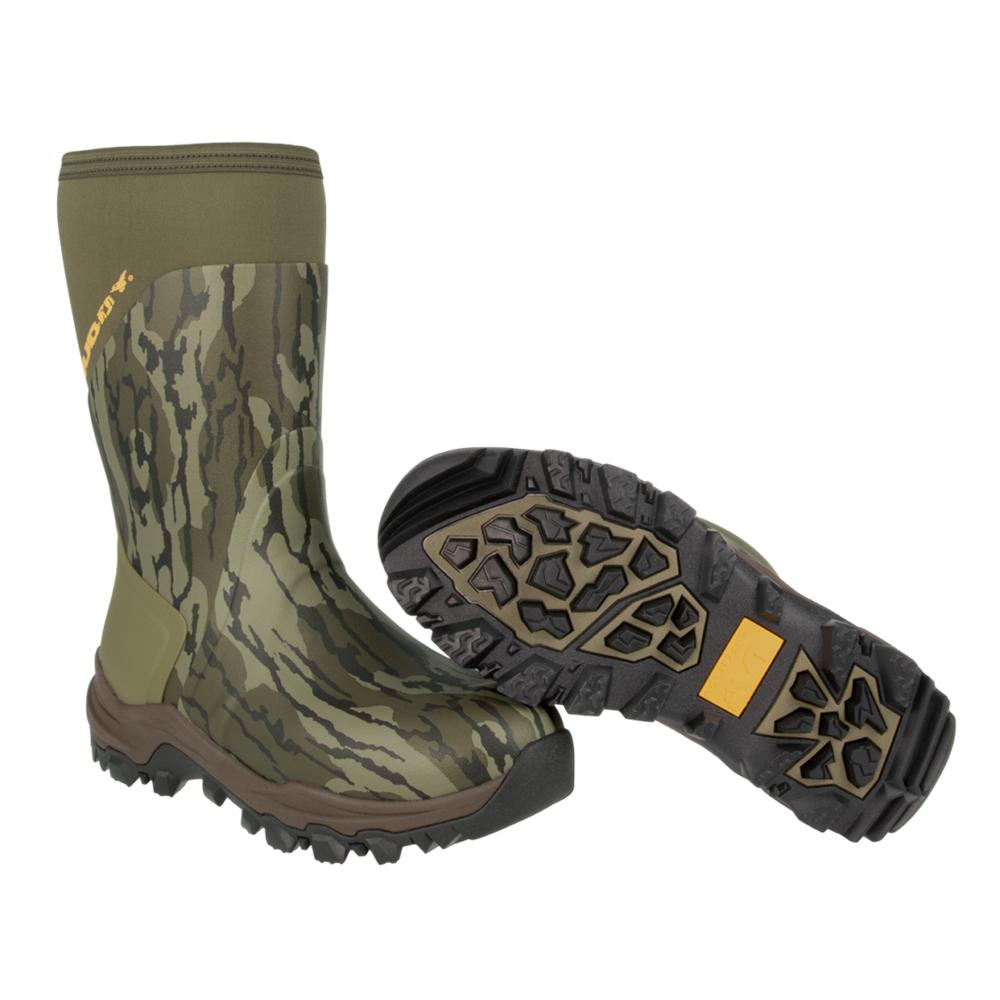 Muddy DV8 13" Non-Insulated Boots Mossy Oak Bottomland Size 10D Picture of Gsm MUDDY 13in NON-INSULATED BOOT / MOBL / SIZE 10D