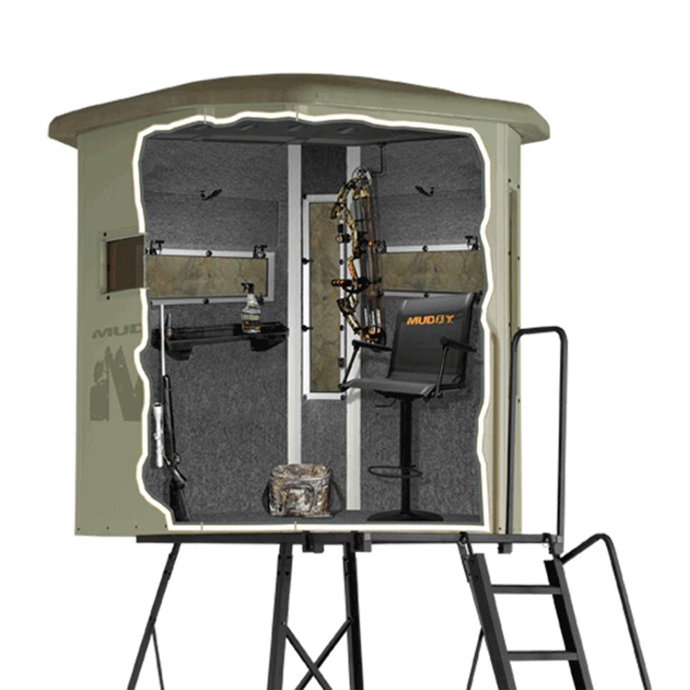 Muddy Box Blind Bow Hanger Picture of Gsm GSM BOX BLIND BOW HANGER