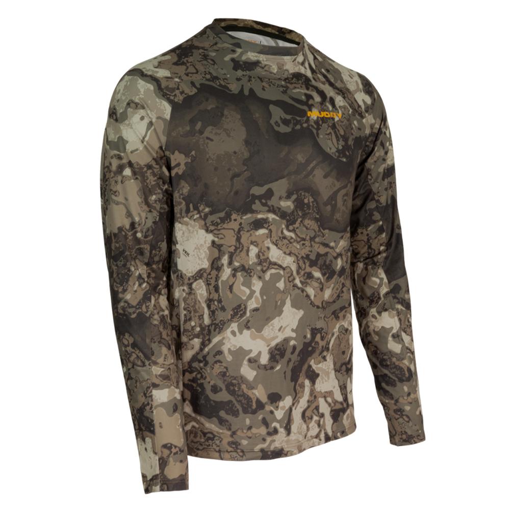 Muddy Base Layer Crew Long Sleeve Shirt Veil Canyon Grey M Picture of Gsm BASE LAYER CREW TOP VEIL CANYON GREY MEDIUM