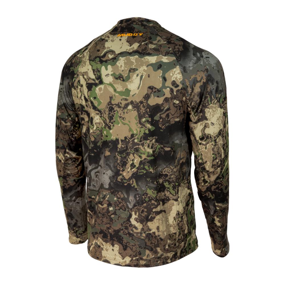 Muddy Base Layer Crew Long Sleeve Shirt Veil Canyon Hybrid 2XL Picture of Gsm BASE LAYER CREW TOP VEIL CANYON HYBRID 2XL