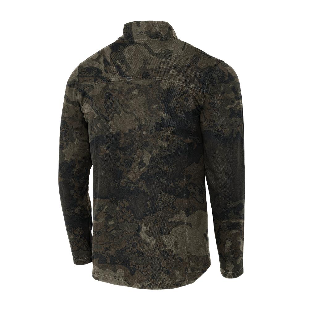 Muddy DV8 Quest Midweight Quarter Zip Sweatshirt Veil Canyon Grey XL Picture of Gsm DV8 QUEST MIDWEIGHT QUARTER ZIP VEIL CANYON GREY XL