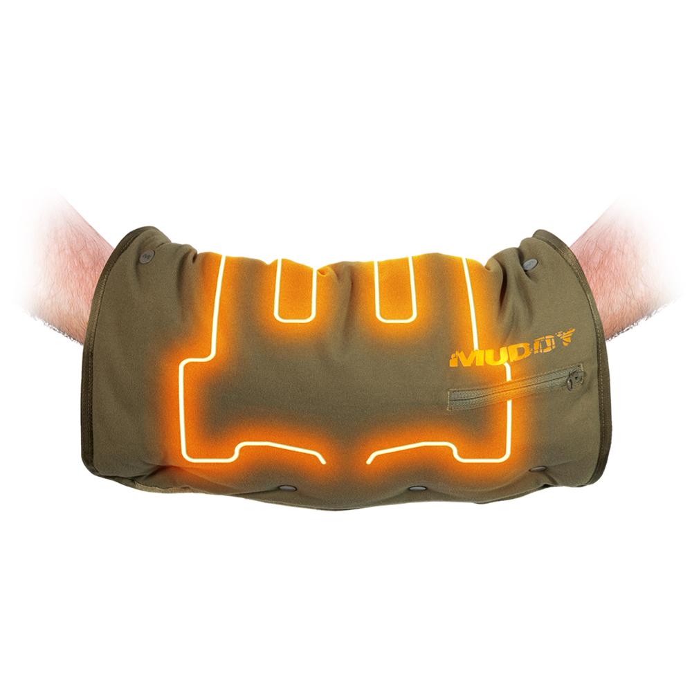 Muddy Nucleus Heated Hand Muff Brown Clay One Size Picture of Gsm NUCLEUS HEATED HAND MUFF BROWN CLAY ONE SIZE