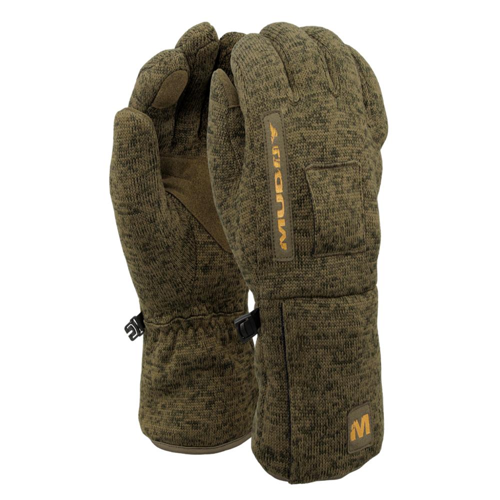 Muddy Nucleus Heated Midweight Glove Brown Clay L