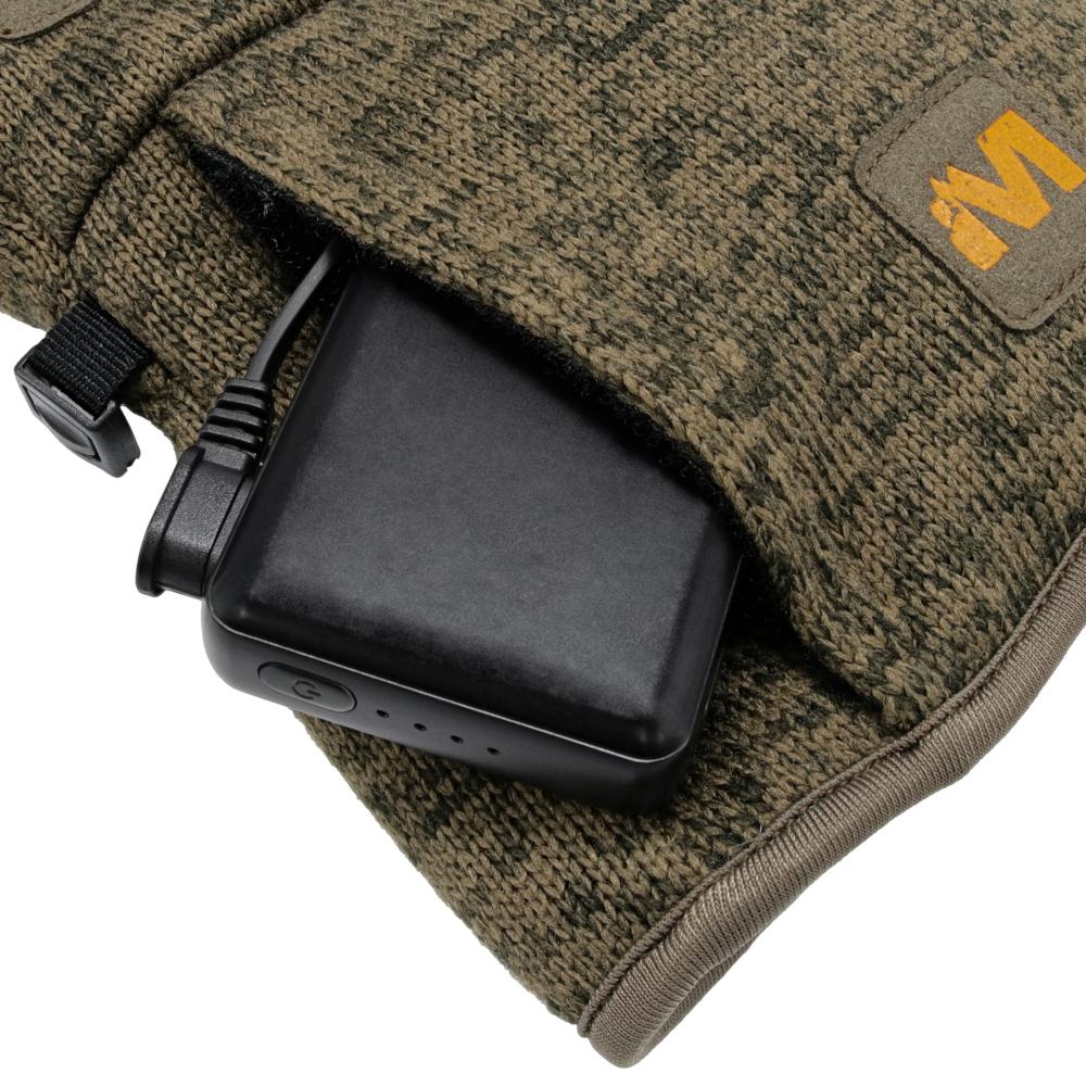 Muddy Nucleus Heated Midweight Glove Brown Clay XL Picture of Gsm NUCLEUS HEATED MIDWEIGHT GLOVE BROWN CLAY XL