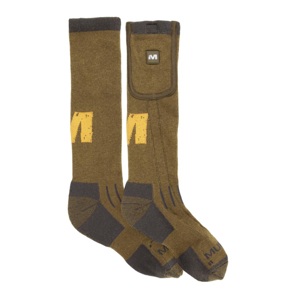 Muddy Nucleus Heated Socks Brown Clay M/L Picture of Gsm NUCLEUS HEATED SOCKS BROWN CLAY MEDIUM LARGE