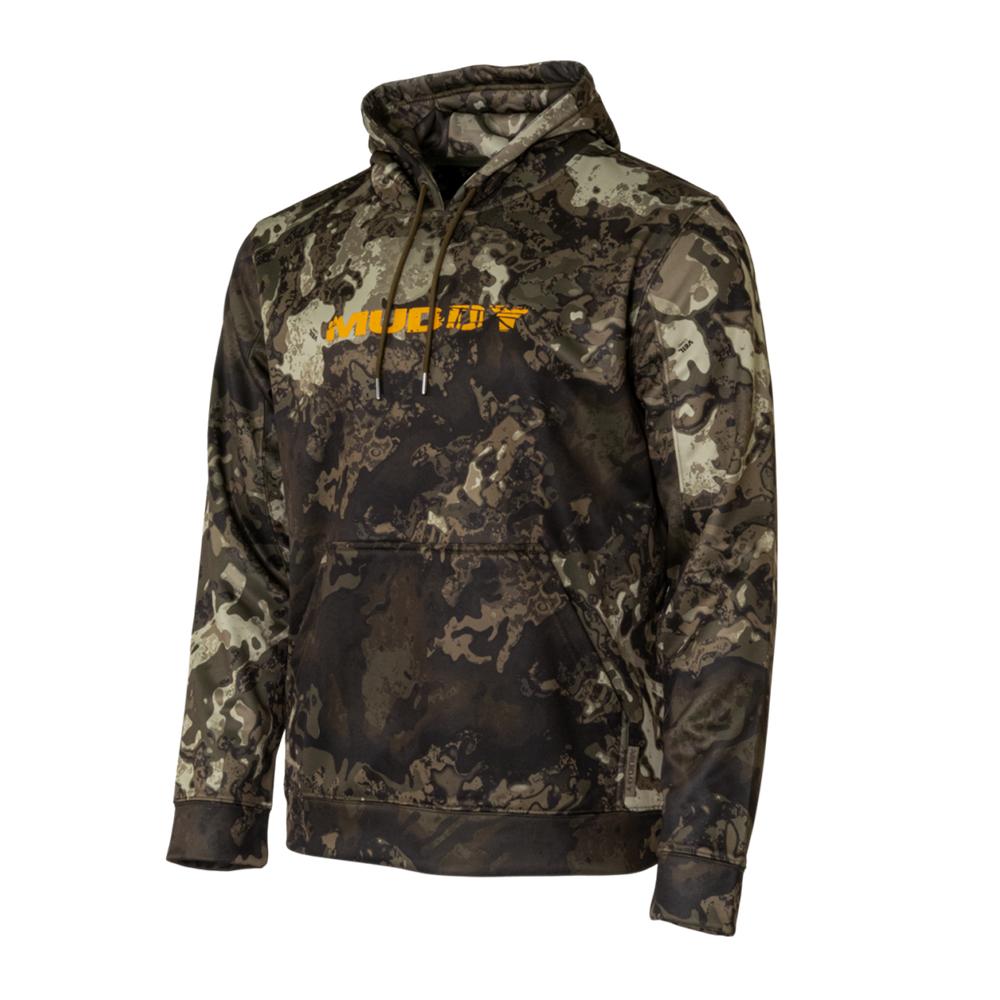 Muddy TRX Performance Hoodie Veil Canyon Grey XL Picture of Gsm TRX PERFORMANCE HOODIE VEIL CANYON GREY XL