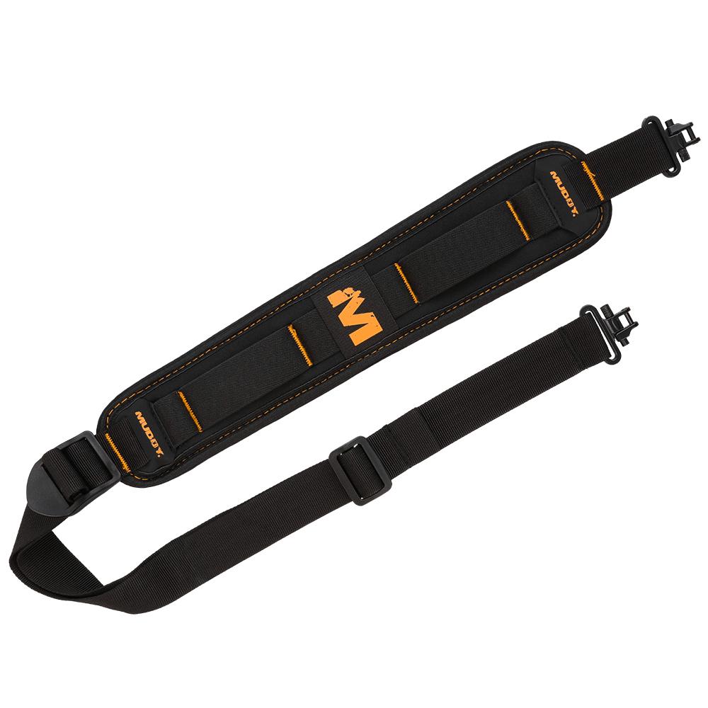 Muddy Overlander Flexible Comfort Rifle Sling Black Picture of Gsm OVERLANDER FLEXIBLE COMFORT SLING BLACK