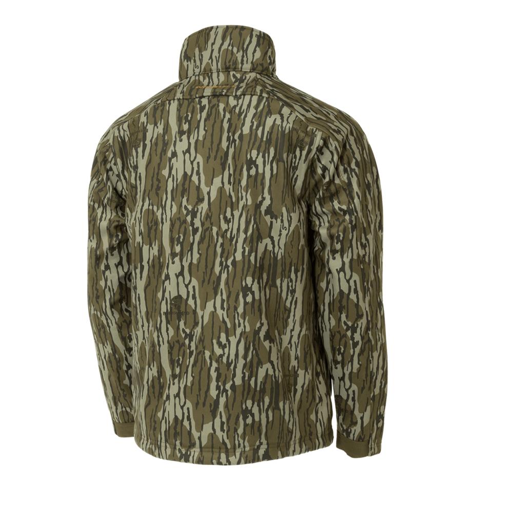 Muddy TRX Softshell Jacket Mossy Oak Bottomland M Picture of Gsm TRX SOFTSHELL JACKET MOSSY OAK BOTTOMLAND MEDIUM