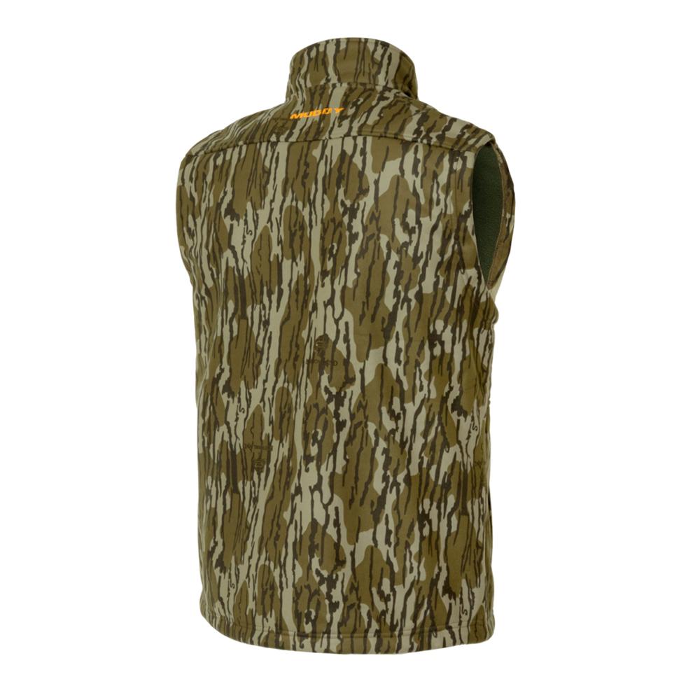 Muddy TRX Softshell Vest Mossy Oak Bottomland S Picture of Gsm TRX SOFTSHELL VEST MOSSY OAK BOTTOMLAND SMALL