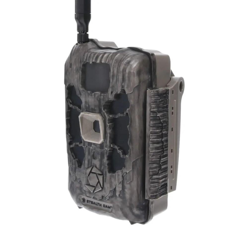 StealthCam Deceptor No-Glo Cellular Trail Camera 40 MP Grey Picture of Gsm STEALTH CAM DECEPTOR CELLULAR 40MP DUAL NETWORK CRACKED MUD CAMO