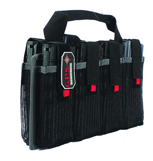 G-Outdoors AR Magazine Tote holds 8 Capacity-Black
