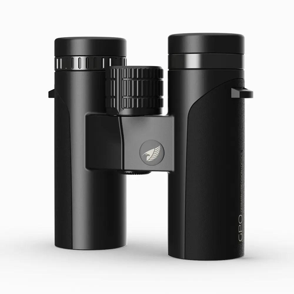 GPO Passion ED Binoculars 10x32 Charcoal Black Picture of German Precision Optics Passion ED Binoculars 10x32 ED Charcoal Black