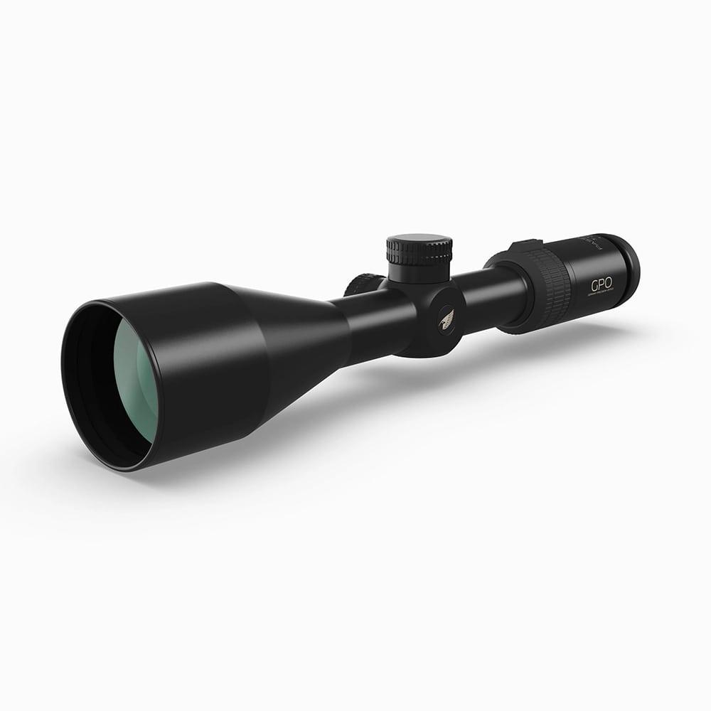 GPO Passion 4X Rifle Scope 3-12x56 30mm SFP G4 Black Picture of German Precision Optics Passion 4X Riflescope 3-12x56 30mm Tube - G4 Reticle