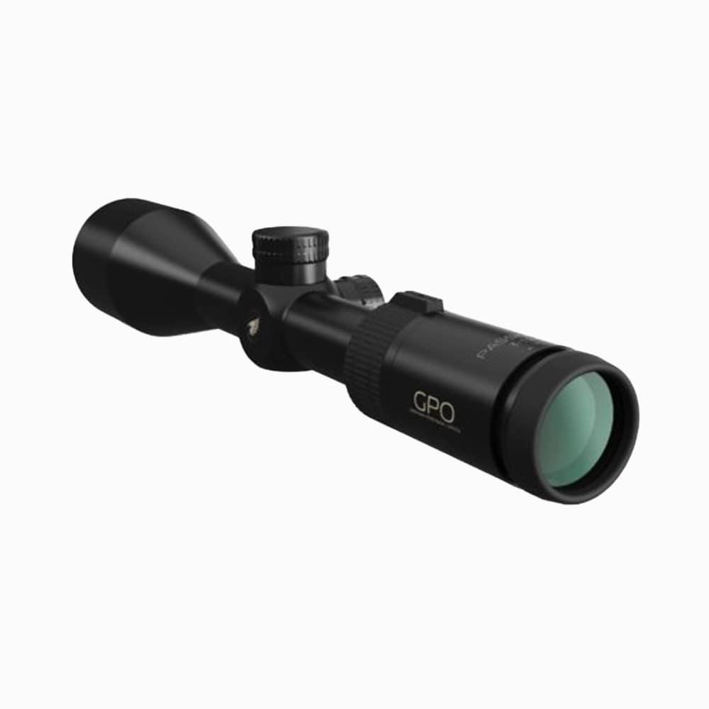 GPO Passion 4X Rifle Scope 3-12x56 30mm SFP G4 Black Picture of German Precision Optics Passion 4X Riflescope 3-12x56 30mm Tube - G4 Reticle