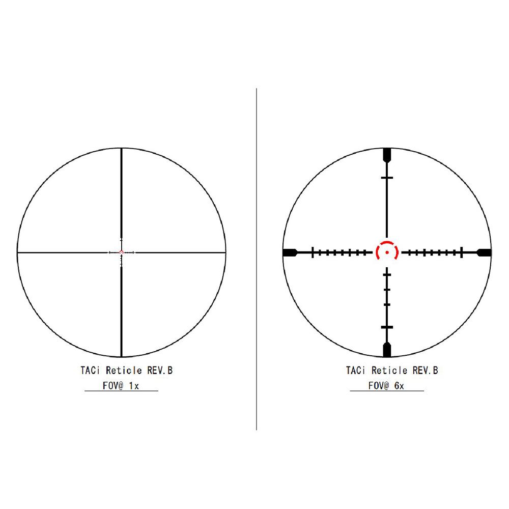 German Precision Optics Centuri Super Compact Rifle Scope 4-16x44 30mm FFP HSi-CQB Illum Black Picture of German Precision Optics CENTURI SC4-16X44I SCFFP 30mm Tube HS ill. ZS lock .1 mrad Clicks