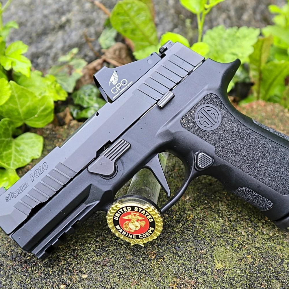 German Precision Optics (GPO) SPECTRA Pistol Reflex 1x3 MOA Dot Motion 1'' Clicks DeltaPoint Picture of German Precision Optics SPECTRA PistolReflex 1X 3 MOA dot motion 1'' Clicks DeltaPoint