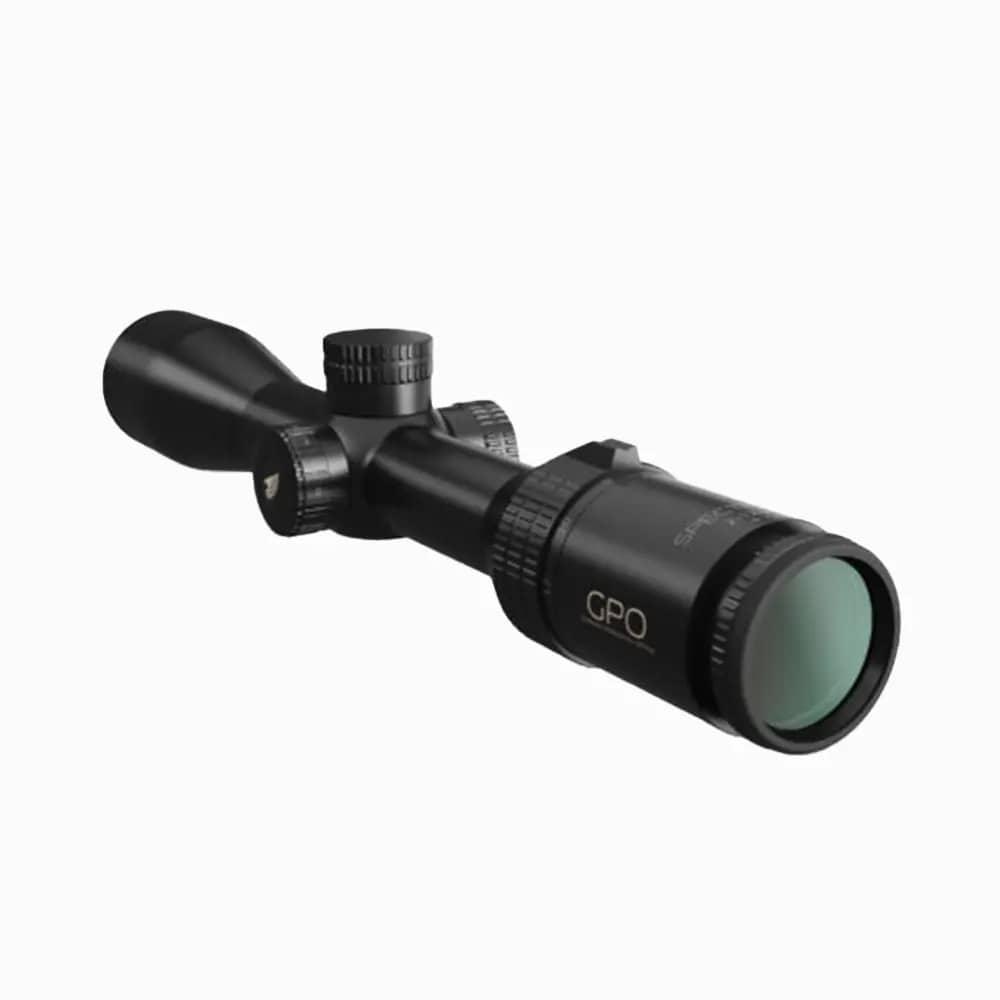 GPO Spectra 6x Rifle Scope 2-12x44i 30mm BRWi Illum. Black Picture of German Precision Optics Spectra 6x Riflescope 2-12x44i 30mm Tube BRWi ill. Reticle