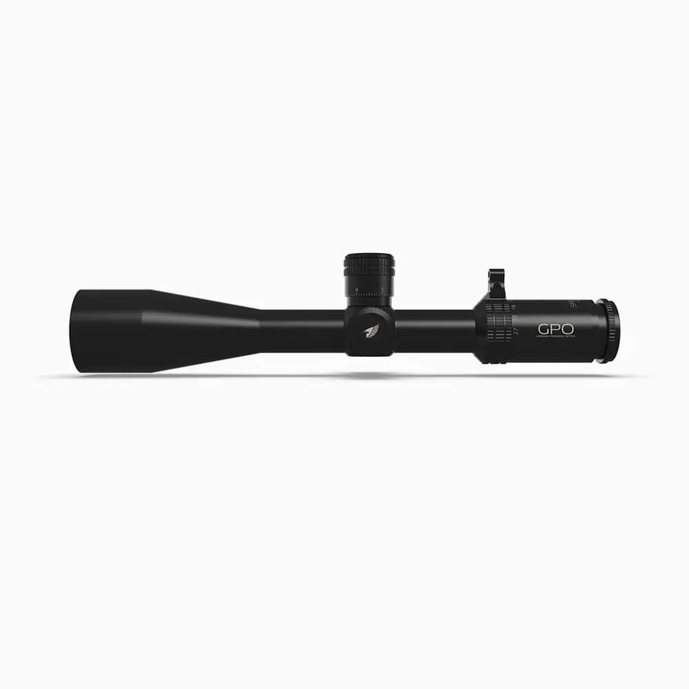 GPO GPOTAC Tactical Rifle Scope 4.5-27x50i 34mm FFP LRi Pro Illum. Black Picture of German Precision Optics Gpotac Tactical Riflescope 4.5-27x50i FFP 34mm Tube Lri-Pro ill. Reticle
