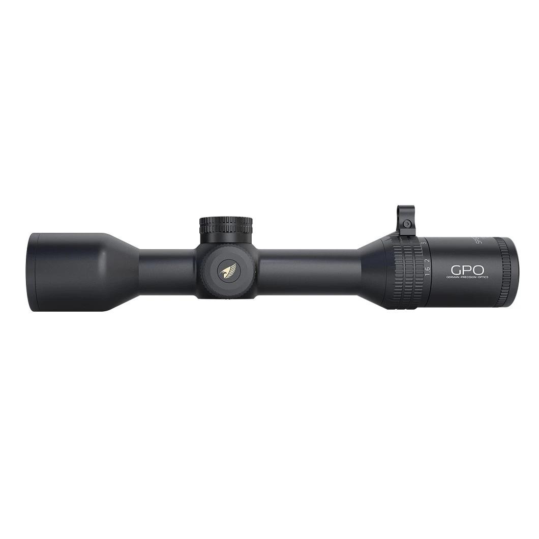 GPO SPECTRA 1.6-13x44i Compact Rifle Scope 30mm G4i illum 1cm (.36'') Clicks Picture of German Precision Optics SPECTRA 1.6-13x44i30mm Tube G4i ill. Reticle 1cm(.36'') Clicks