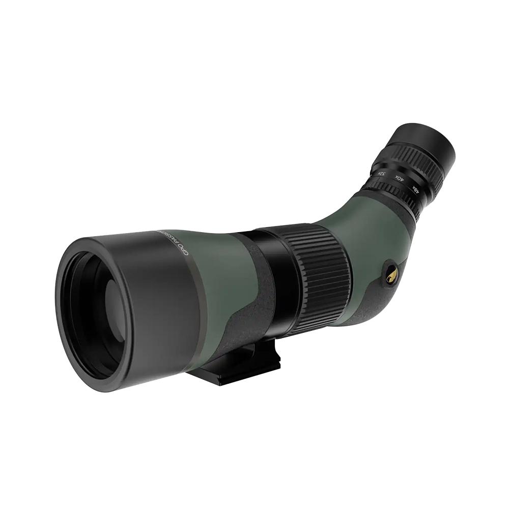 German Precision Optics Passion APO Spotting Scope 16-48x65 Green Picture of German Precision Optics PASSION APO16-48x65Angled GreenBlack APO