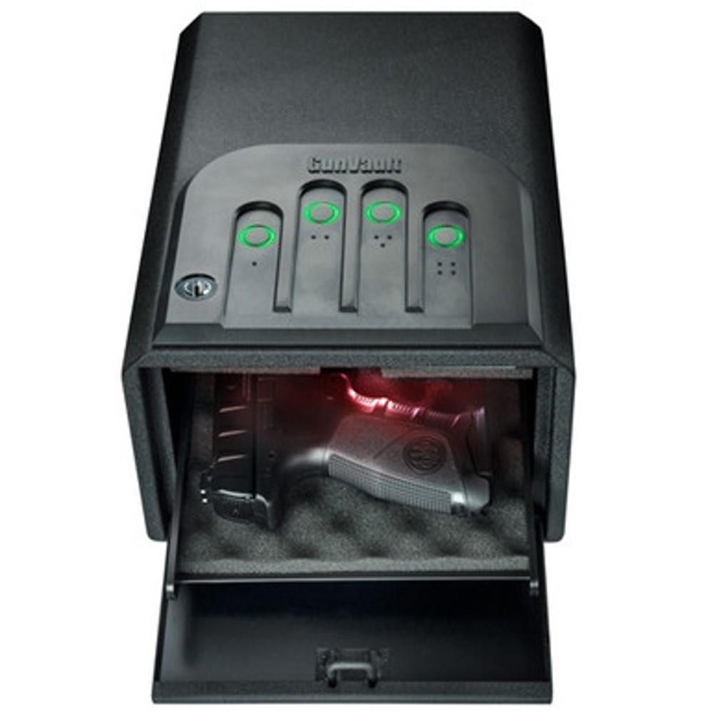 GunVault MiniVault 1 Gun Keypad Vault 5.48" x 8.3" x 12" Picture of GunVault Inc. MINIVAULT STANDARD GV 1050