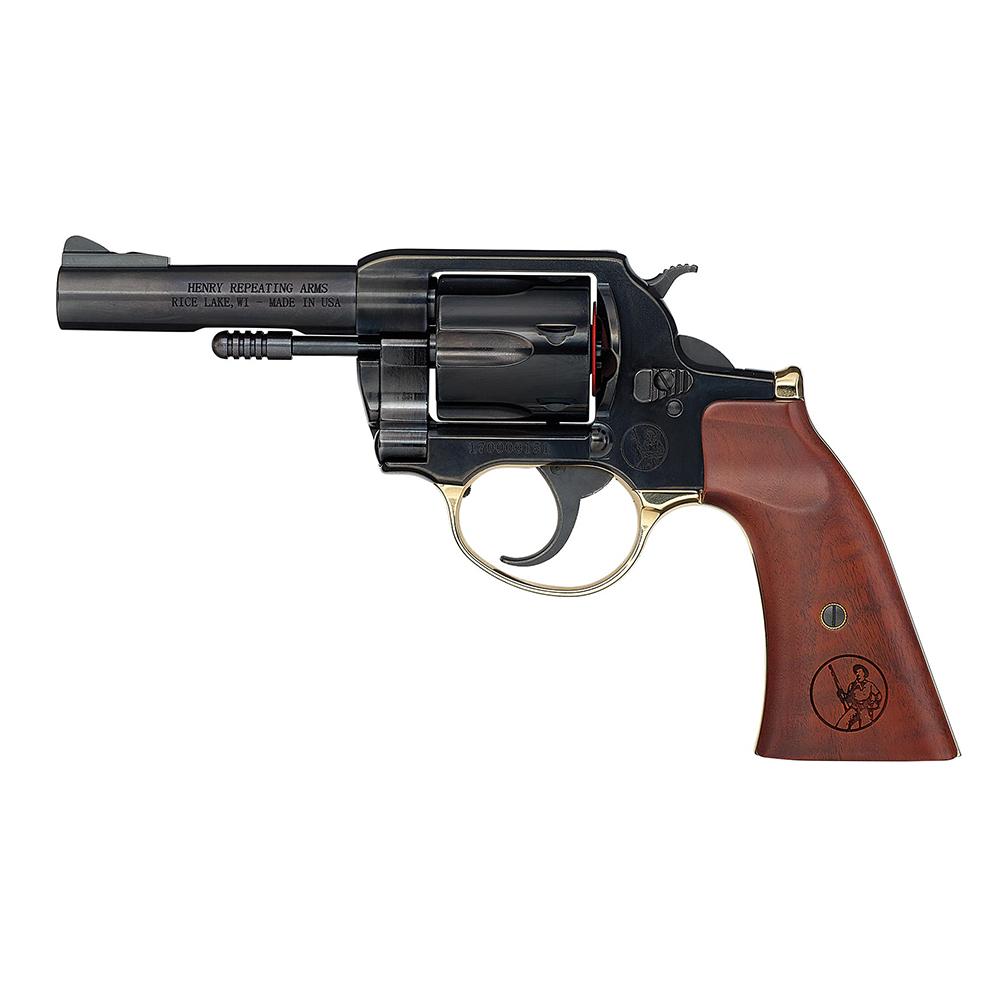 Henry Big Boy Revolver .357 Mag/.38 Spl 6rd Capacity 4" Barrel Gunfighter Grip CA Compliant Picture of Henry Repeating Arms Company Big Boy Revolver .357 Mag/.38 Spl Gunfighter Grip 6rd