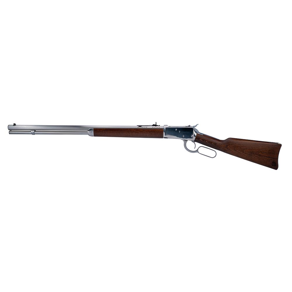 Heritage 92 Lever Action Rifle .357 Mag/.38 Spl 12rd Capacity 24' Polished Stainless Octagon Barrel Wood Stock Picture of Taurus International - Heritage Heritage 92 .357MAG 24'' SS/HW OCT 12-RDS