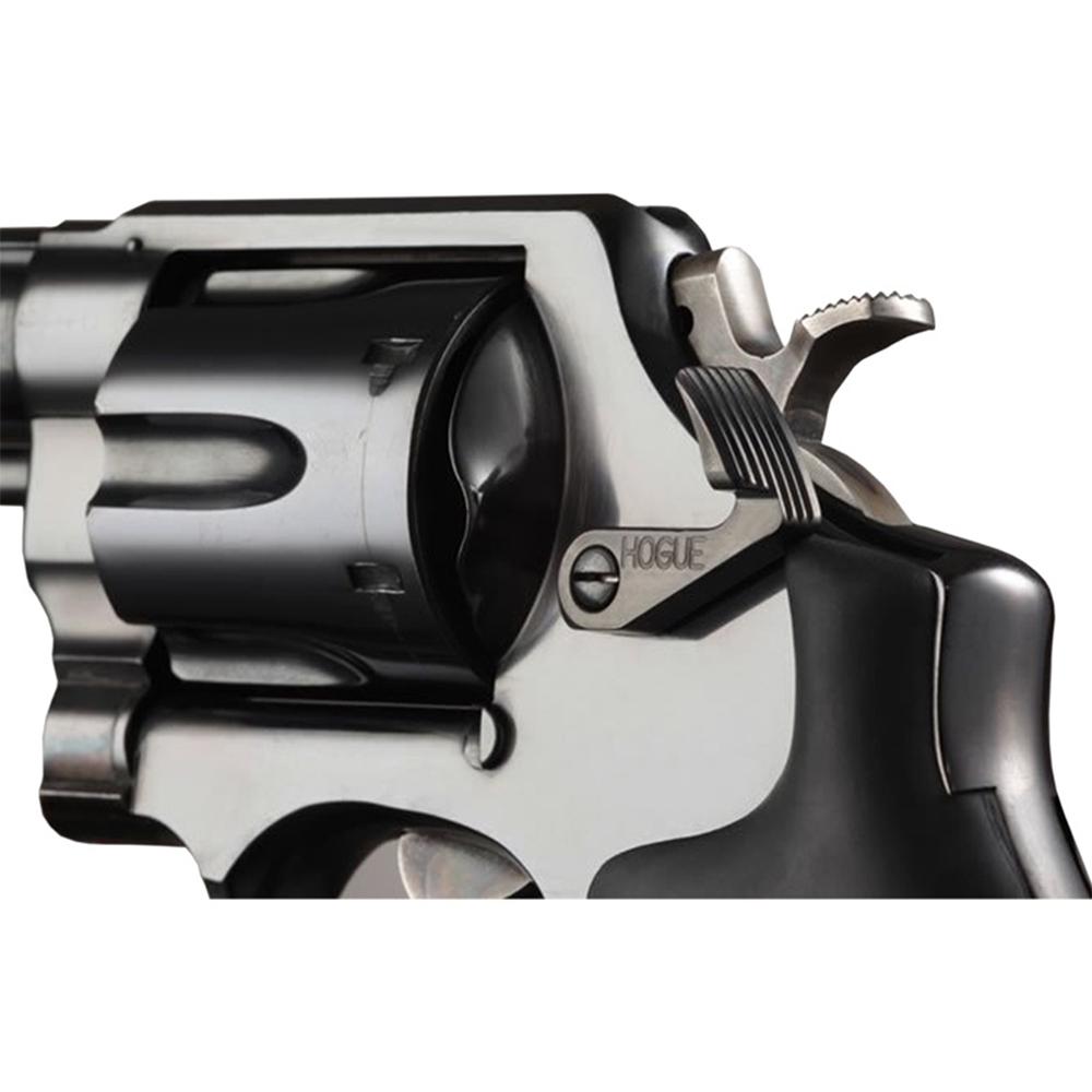 Hogue S&W Long Cylinder Release Stainless Steel Blued Picture of Hogue Inc. S&W Long Cylinder Release Stainless Steel Blued