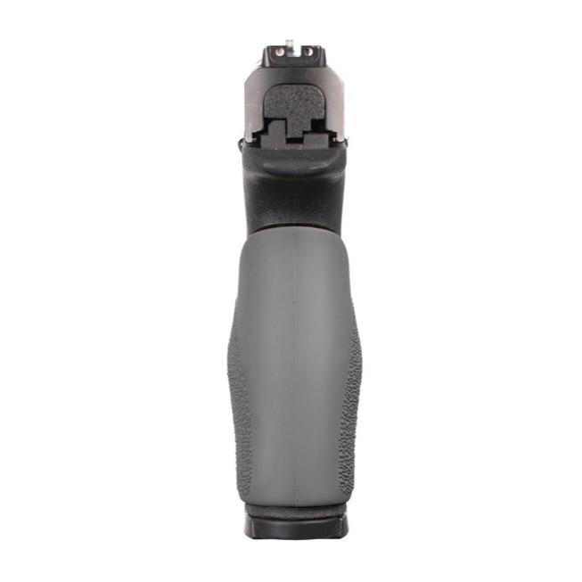 Hogue HandAll Hybrid Handgun Grip Sleeve for S&W M&P 9mm .357 Sig .40 S&W Picture of Hogue Inc. HANDAL HYBRID S&W M&P 9MM 40S&W 357SIG Slate Grey