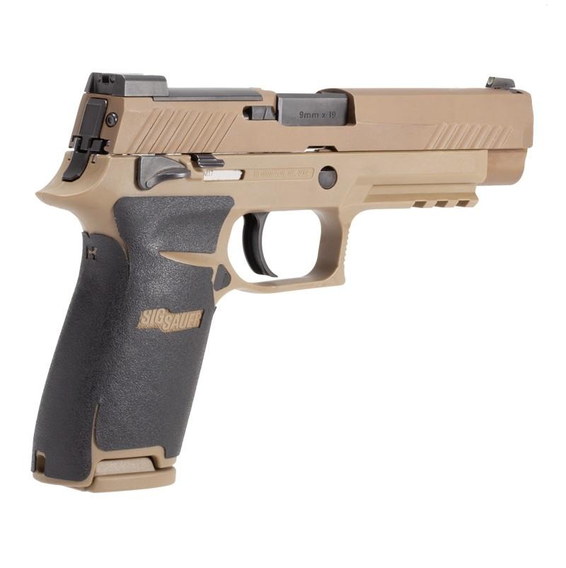 Hogue Wrapter Rubber Adhesive Grip for P320 Full Size Models (Medium Grip Module) - Black Picture of Hogue Inc. Wrapter Rubber Adhesive Grip Sig Sauer P320 Full Size Black