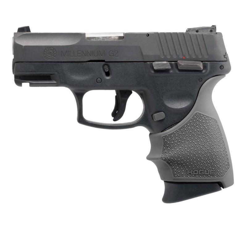 Hogue HandAll Beavertail Handgun Grip Sleeve for Taurus G2 Slate Grey Picture of Hogue Inc. HandAll Beaver Grip Sleeve Taurus G2 Slate Grey