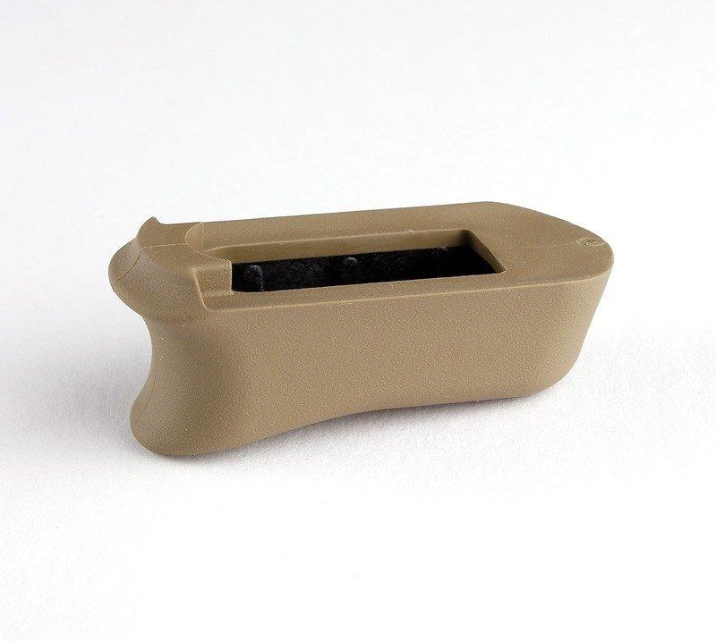 Picture of Hogue Inc. Kimber Micro 9 Rubber Magazine Extended Base Pad Flat Dark Earth