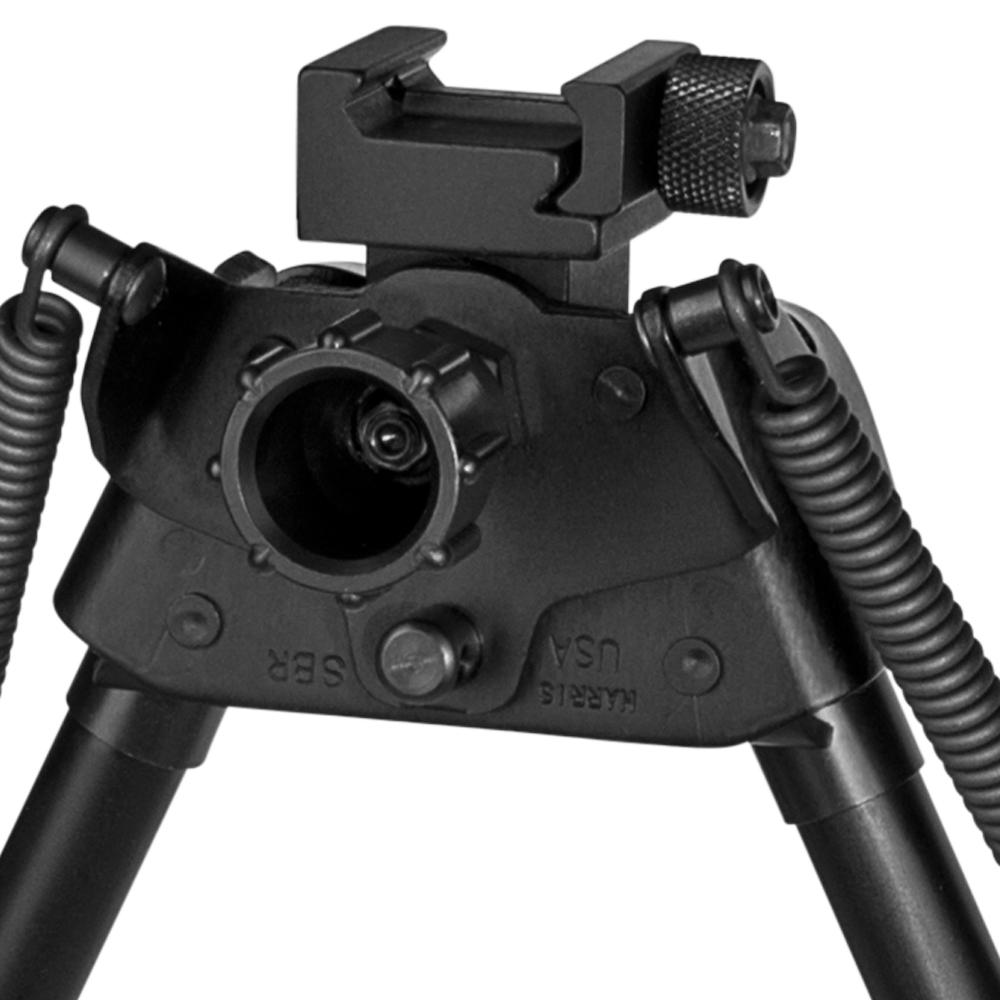 Harris Bipods S-BRP Bipod Picatinny 6-9" Black Picture of Harris Engineering Inc. Harris Bipods Picatiny 6-9''