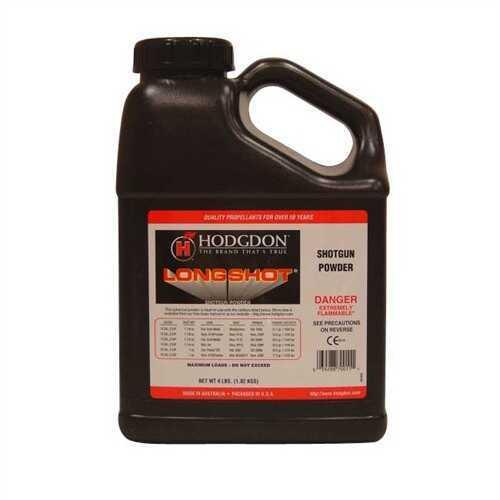 Hodgdon LONGSHOT Spherical Shotshell & Handgun Powder 4 lbs Picture of Hodgdon Powder Company Inc. HODGDON POWDER LONGSHOT 4LB