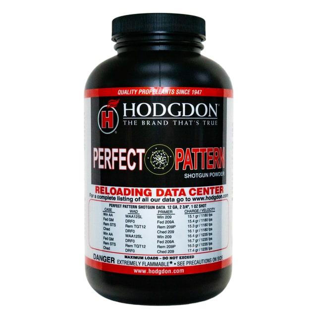 Hodgdon Perfect Pattern Shotgun Powder 1lb Picture of Hodgdon Powder Company Inc. Hodgdon Perfect Pattern Shotgun Powder 1 lb