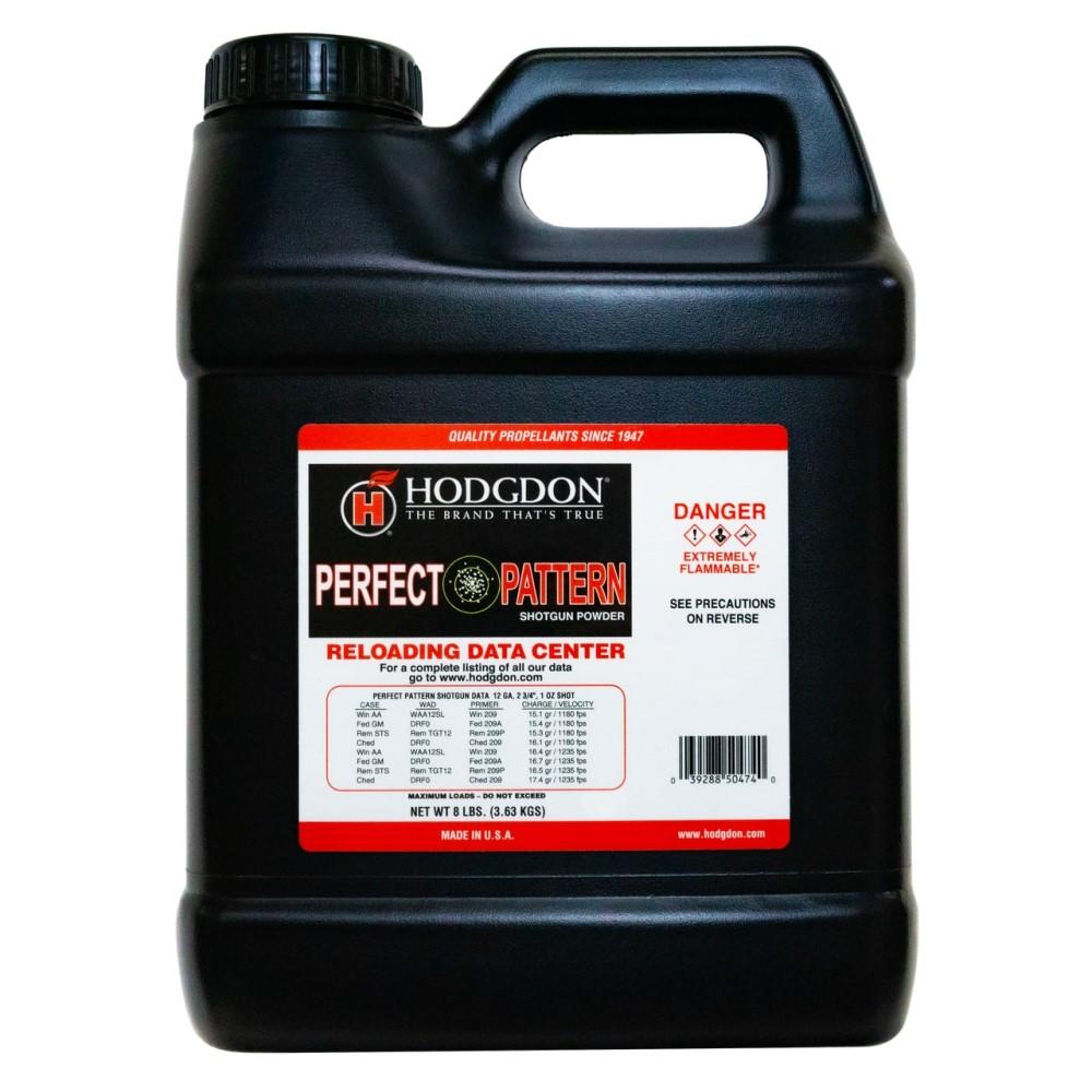Hodgdon Perfect Pattern Shotgun Powder 8lbs Picture of Hodgdon Powder Company Inc. Hodgdon Perfect Pattern Shotgun Powder 8 lb